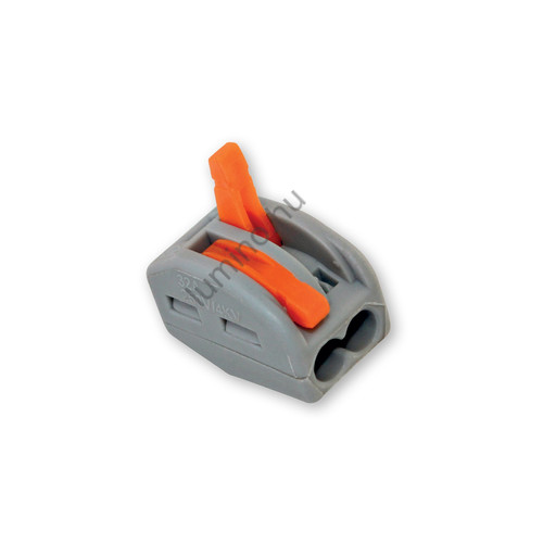 2-utas vezetékösszekötő, 0.2-4 mm2, 32A, 250V/4kV, 20 db-os kiszerelés
