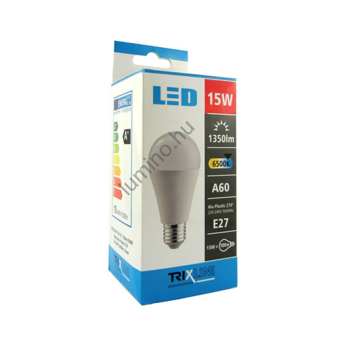 BC LED Izzó A60 15W E27 Gömb Fényforrás 6500K (1350 lumen)