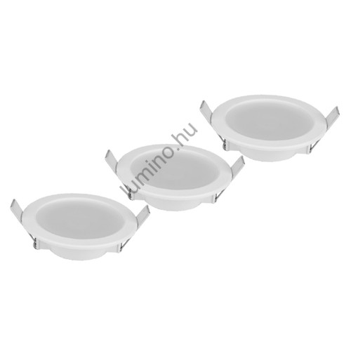 LED Panel (Mélysugárzó) 5W 2700K 3 darabos szett