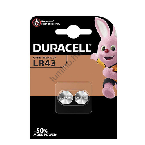 Duracell Gombelem Alkáli AG12 / LR43 (1,5V) B2