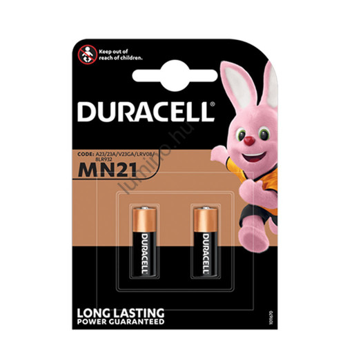 Duracell Riasztó Elem Alkáli MN21 (A23) (12V) B2