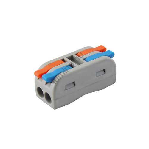 Gyors vezetékösszekötő szett, 2-2 pólus, 0,2-4,0 mm2 kábelhez, 10 db/csomag