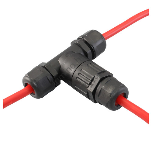 IP68 T-elágazó csatlakozó, 5 vezetékhez, 1-2,5 mm2 keresztmetszet IP68 T-elágazó csatlakozó, 5 vezetékhez, 1-2,5 mm2 keresztmetszet