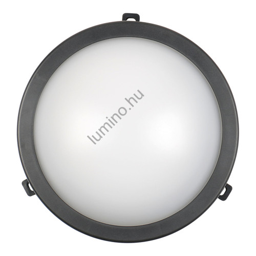 LED cseppálló mennyezeti lámpa 12W 4000K kerek fekete