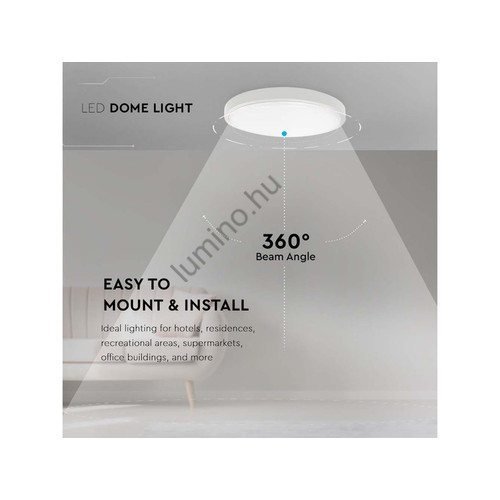 Modee Mennyezeti LED Lámpa 18W 4000K D330x60mm S-B106 (1800 lumen) ERP Modee Mennyezeti LED Lámpa 18W 4000K D330x60mm S-B106 (1800 lumen) ERP