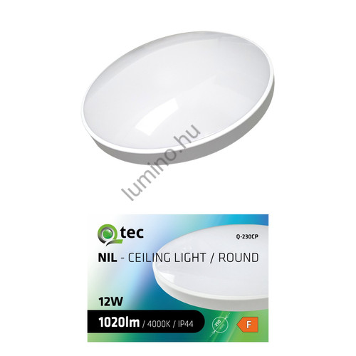 Mennyezeti lámpa kerek 12W IP44 4000K circle