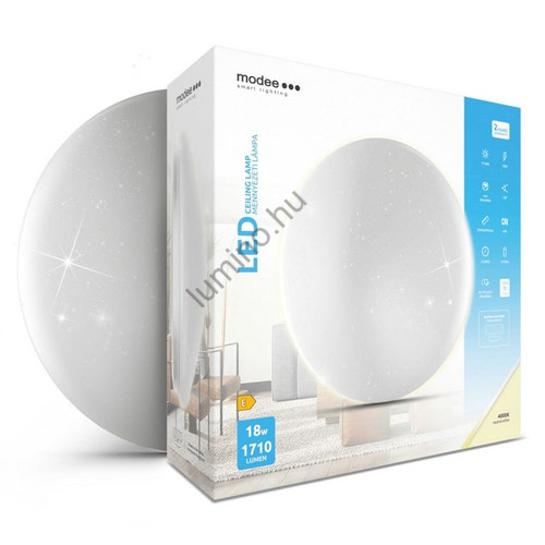 Modee Mennyezeti LED Lámpa 18W 4000K D260x90mm S-A102 Csillagos (1710 lumen) Modee Mennyezeti LED Lámpa 18W 4000K D260x90mm S-A102 Csillagos (1710 lumen)