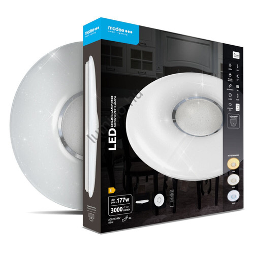 Modee Mennyezeti LED Lámpa 24W 3CCT D410x70mm + rem. R103 (3000 lumen) ERP Modee Mennyezeti LED Lámpa 24W 3CCT D410x70mm + rem. R103 (3000 lumen) ERP