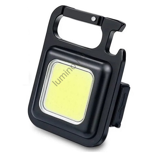 Multifunkciós mini COB LED lámpa – USB-s, kulcstartó, sörnyitó, mágneses Multifunkciós mini COB LED lámpa – USB-s, kulcstartó, sörnyitó, mágneses