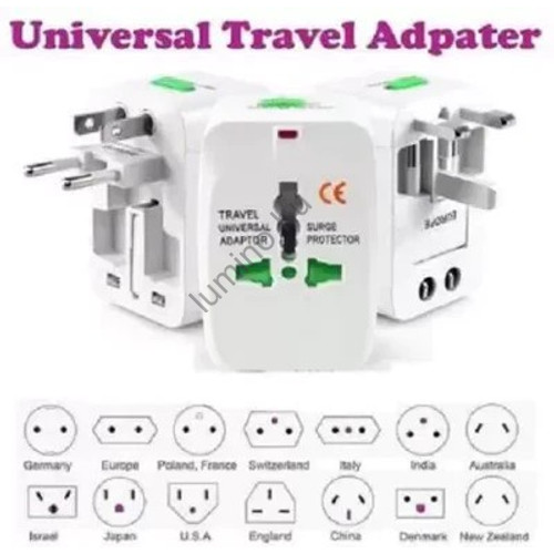 Nemzetközi utazó adapter készlet, konnektor átalakító szett