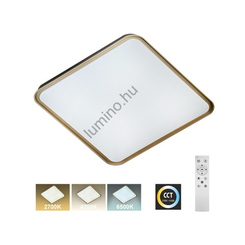 UNA 60W LED Mennyezeti Lámpa – 5700lm, 50x50cm, Állítható CCT (2700K-6500K)