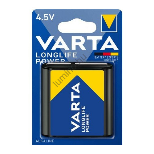 VARTA Longlife Power Tartós 4,5V Lapos elem B1