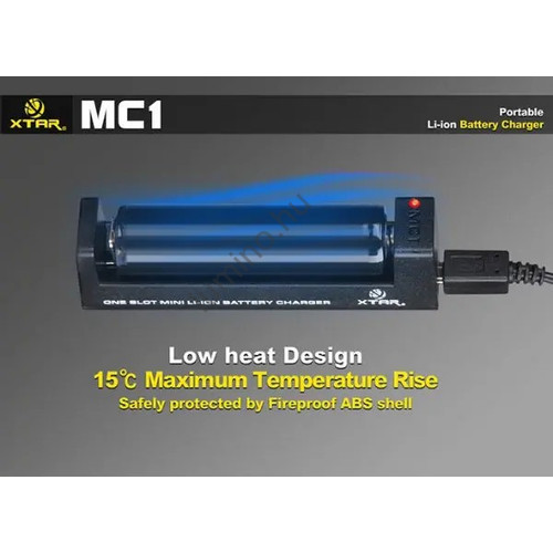 XTAR MC1 Li-Ion akkumulátor tölto