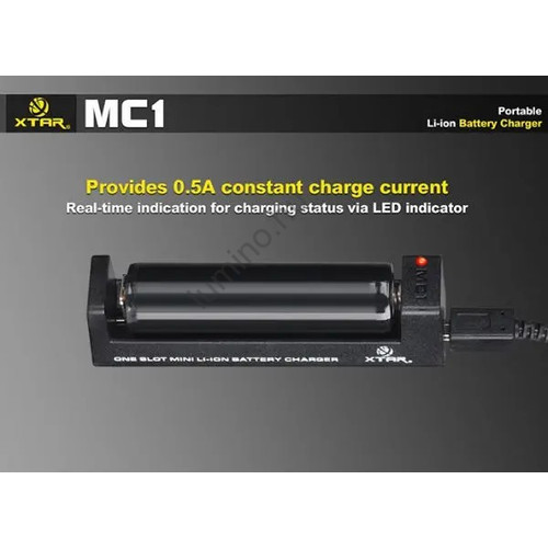 XTAR MC1 Li-Ion akkumulátor tölto