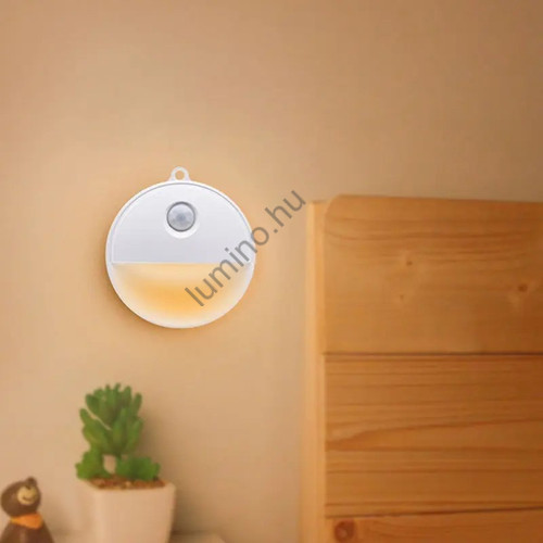 Zelux LED fény és mozgásérzékelős éjszakai világítás