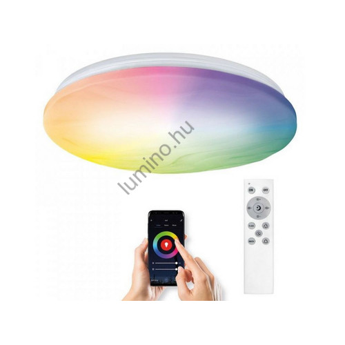 Zelux LED smart okos Mennyezeti lámpa 18W RGB 3000-6000K