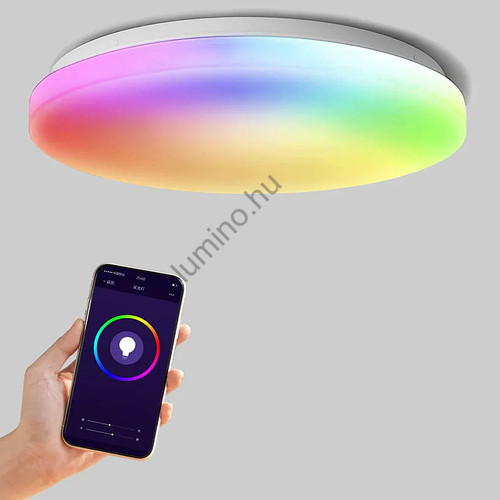 Zelux LED smart okos Mennyezeti lámpa 18W RGB 3000-6000K