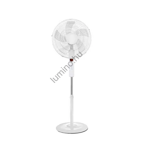 Álló ventilátor, Zelux 50W, 3 fokozat, időzítő, oszcilláló, 45 cm lapátátmérő,