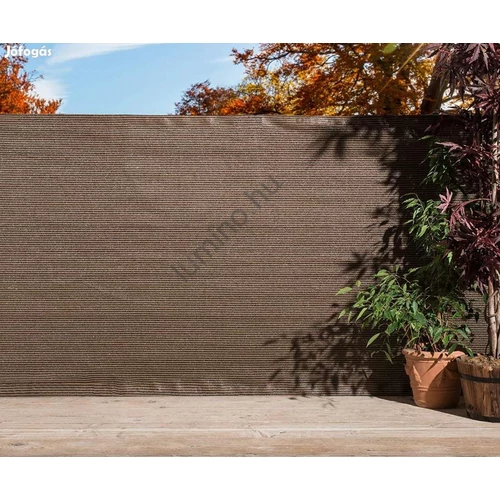 Árnyékoló háló mogyoró - 1,5 x 10 m, 98% takarás, 200g/m2, UV-álló