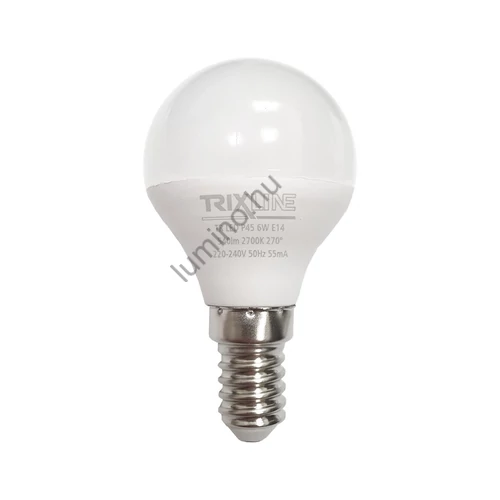 BC 6w led mini gömb izzó E14 2700k melegfehér