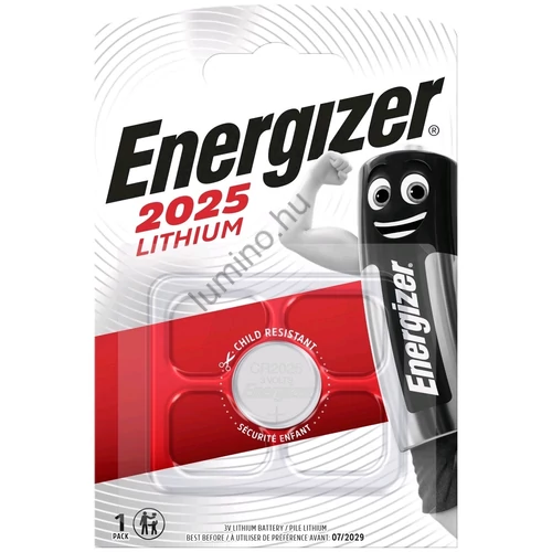 Energizer CR2025 Lithium Gombelem 3V B1