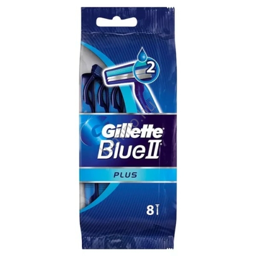 Gillette eldobható borotva 8 db Blue II Plus