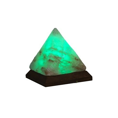 Sólámpa, piramis alakú színváltós 0,5kg USB