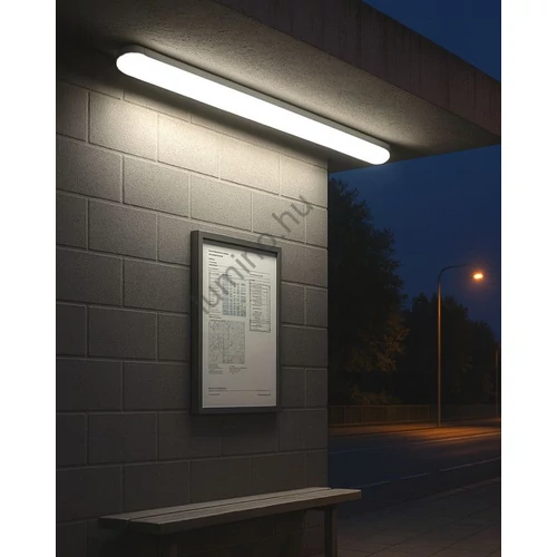 Ipari LED Lámpatest 36W, IP65 Por- és Nedvességálló, 120 cm (Tri-Proof)