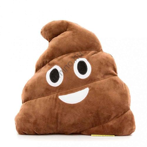 Kaki Emoji Párna 32cm