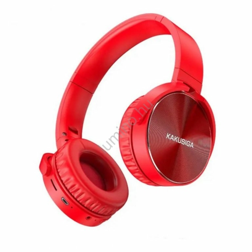 KAKU V5.0 vezeték nélküli gaming fejhallgató piros