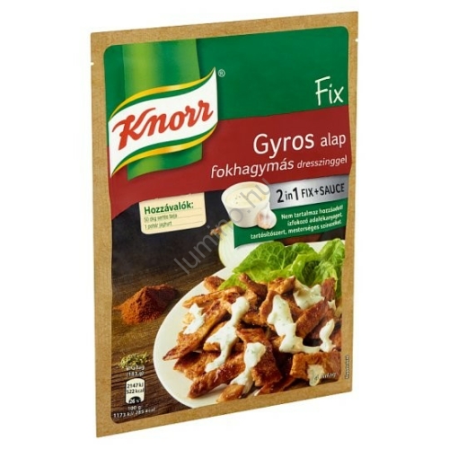 Knorr Fix gyros alap fokhagymás dresszinggel 40 g