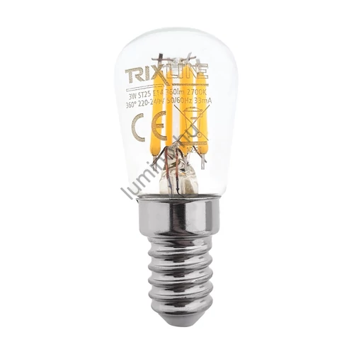 LED Izzó FILAMENT VINTAGE ST25 E14 /3W 2700K