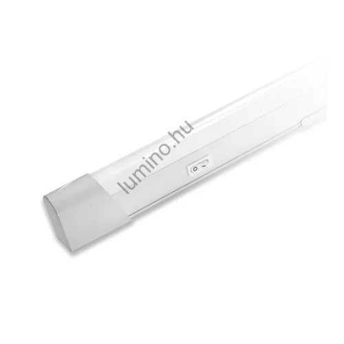 LED slim mennyezeti lámpa 20W, 120 cm, 2400 lm, 4000K, IP20, rejtett bekötés