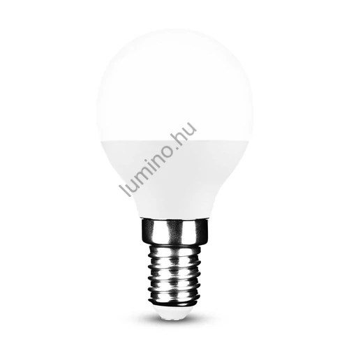 QTEC LED izzó 5W E14 P45 kisgömb fényforrás 2700K
