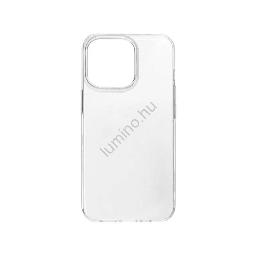 TPU 1.3 mm vastag telefontok iPhone 13 Pro átlátszó