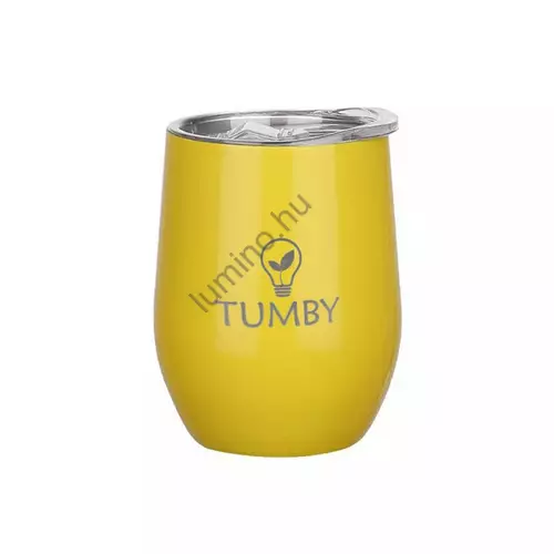 Tumby termosz pohár citromsárga 350ml