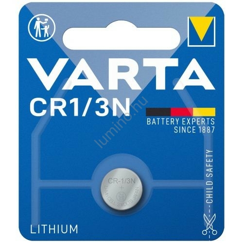 Varta Lithium Gombelem CR1/3N 3V B1