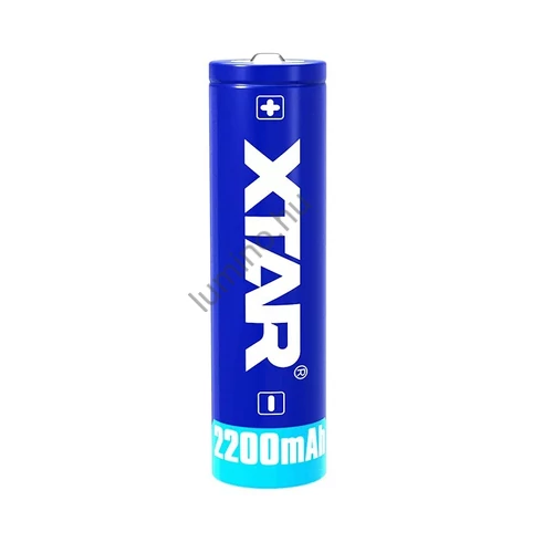 Xtar 18650 Li-ion akku védelemmel 2200mAh