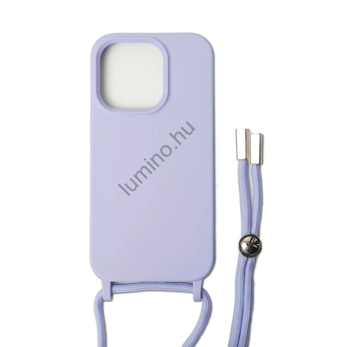 YOOUP CORD IPHONE 14 6.1 ZSINÓROS TPU TOK LILA