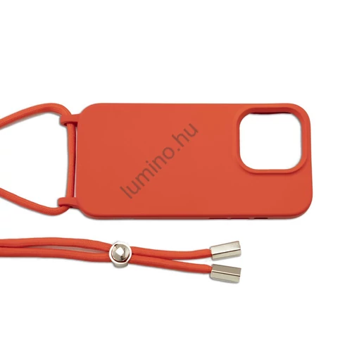 YOOUP CORD IPHONE 14 PRO 6.1 ZSINÓROS TPU TOK PIROS